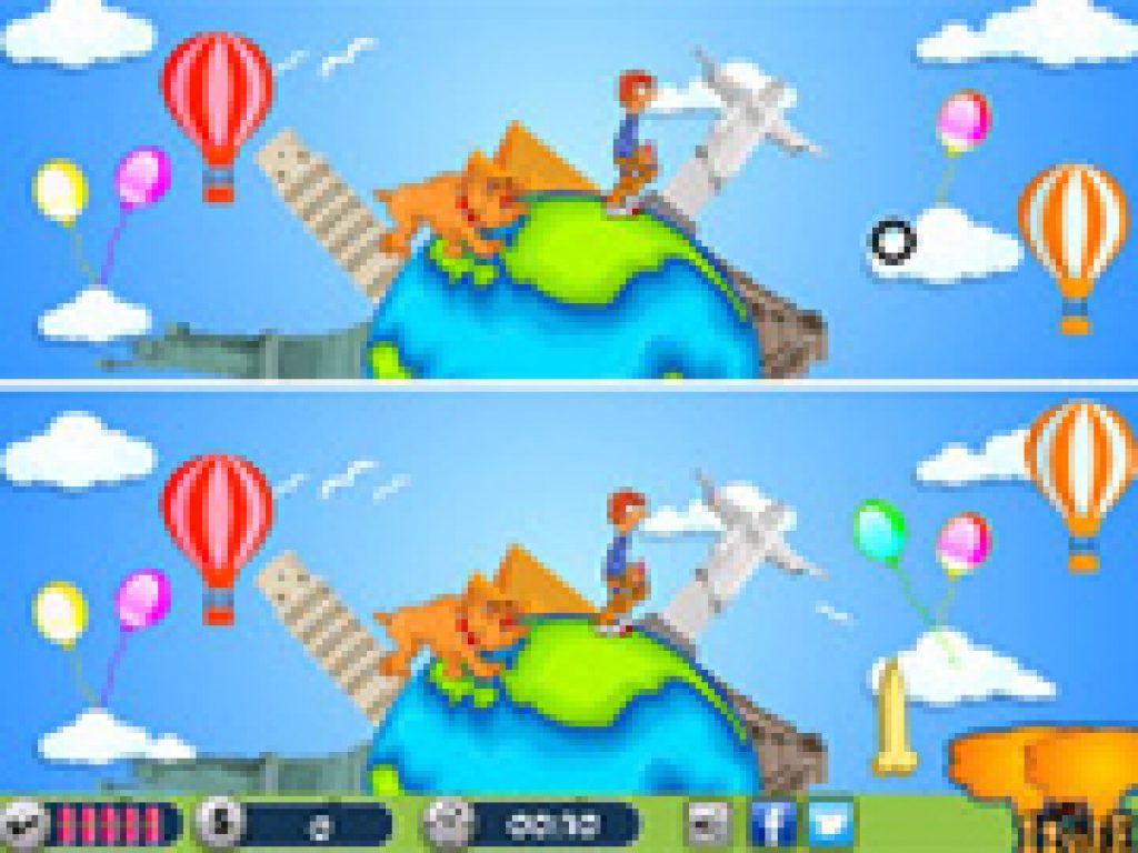 Chasing Dog - Spot the Difference Game - Coffee Break