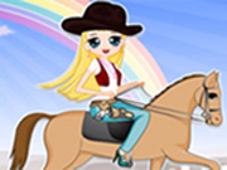 Horse Riding Girl Dressup Coffee Break