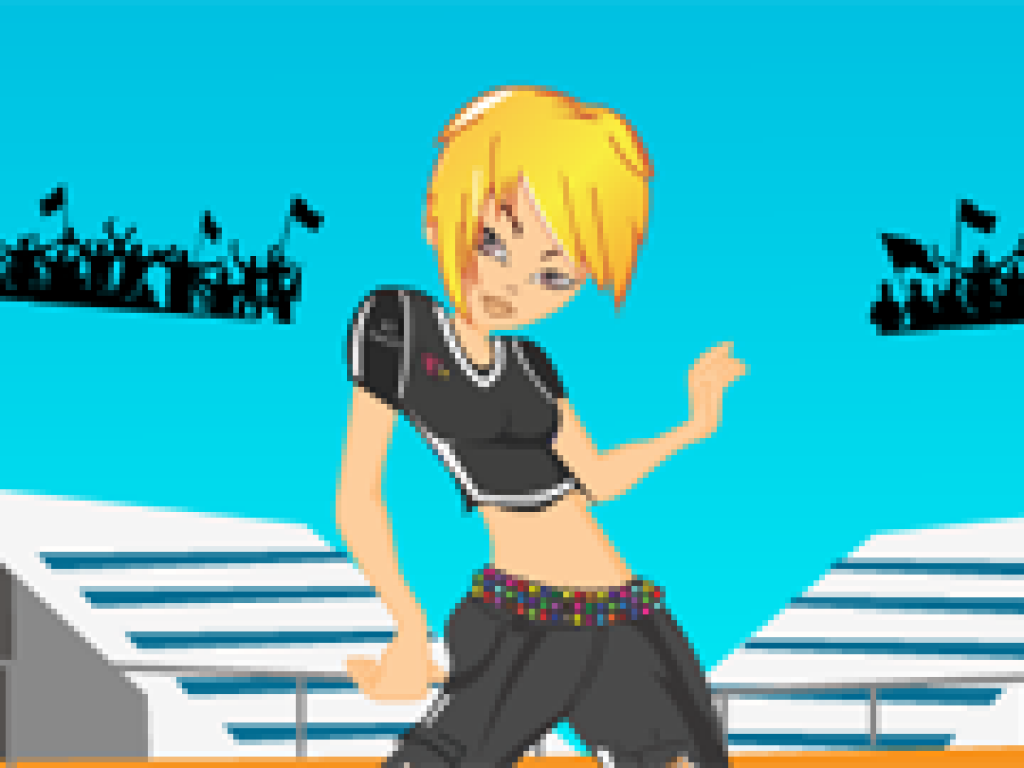 Skater Girl Dress Up Coffee Break