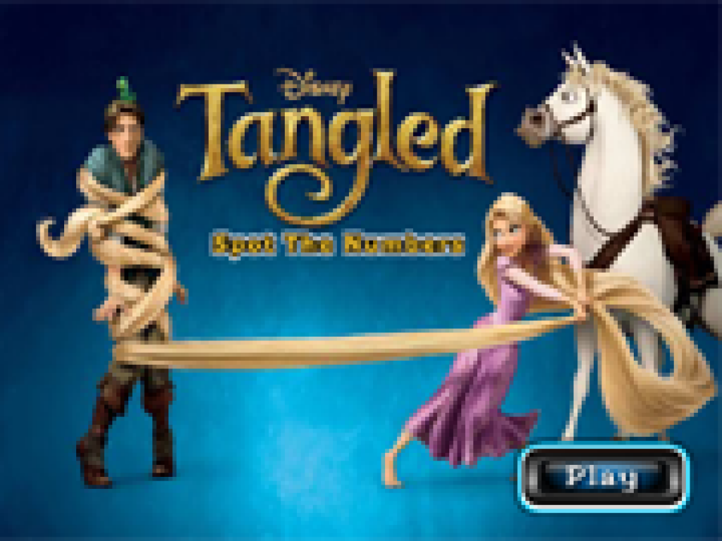 Tangled - Spot the Numbers - Coffee Break