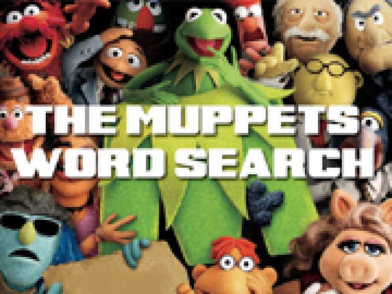 The Muppets Word Search - Coffee Break